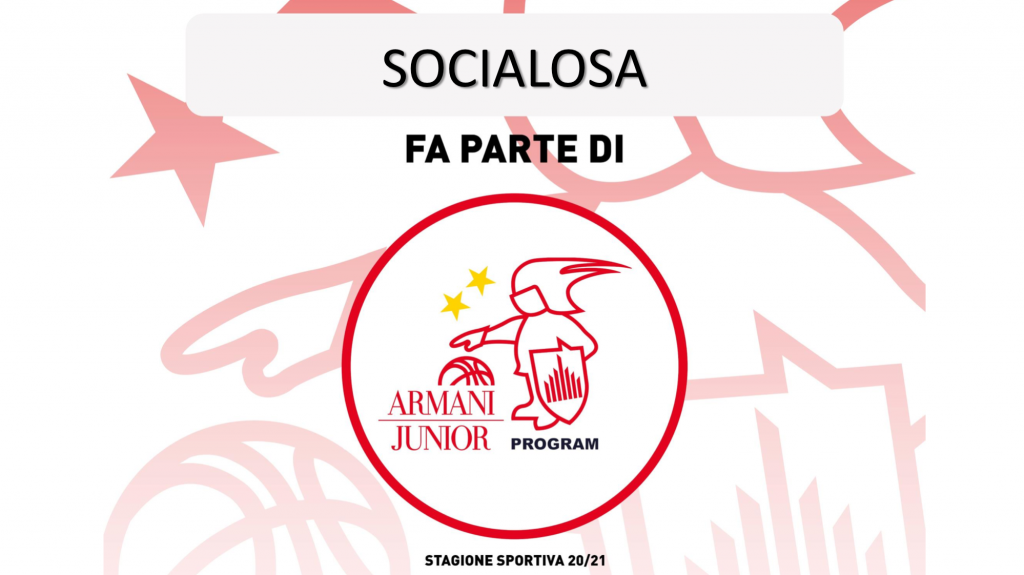 Armani Junior Program Social Osa